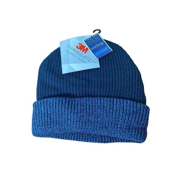 West Loop 3m thinsulate mens blue ski cap - Picture 2 of 6